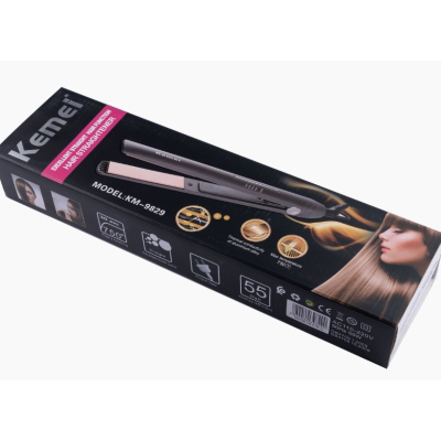 Placa de indreptat parul cu placi ceramice Kemei KM 9829