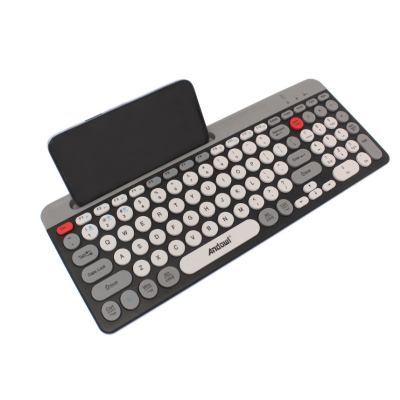Tastatura wireless QK8066 Bluetooth cu suport tableta/telefon