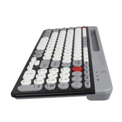 Tastatura wireless QK8066 Bluetooth cu suport tableta/telefon