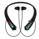 Casti audio Bluetooth sport Q EF19 LED RGB stereo fitness alergare