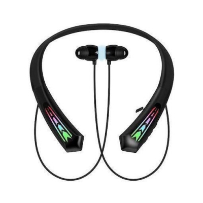 Casti audio Bluetooth sport Q EF19 LED RGB stereo fitness alergare