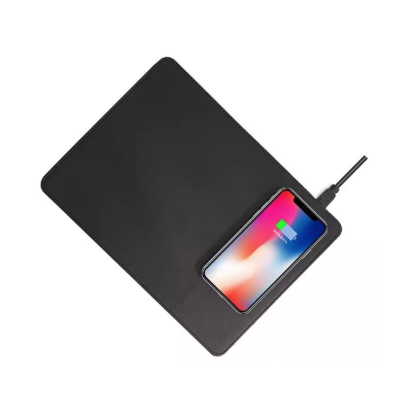 Mouse pad cu incarcare wireless de 10W Andowl Q T138 non slip negru