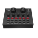 Placa de sunet multifunctionala Q MIC1 bluetooth mixer microfoane 6 Sound Modes +12 Sound Effects Live