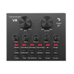Placa de sunet multifunctionala Q MIC1 bluetooth mixer microfoane 6 Sound Modes +12 Sound Effects Live