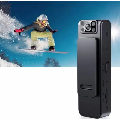 Mini camera video cu clips Full HD 1080P vedere nocturna