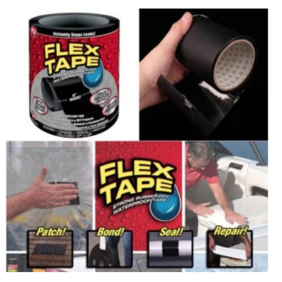 Set 2 Benzi Flex Tape Adezive 4 " reparatoare rezistente BA
