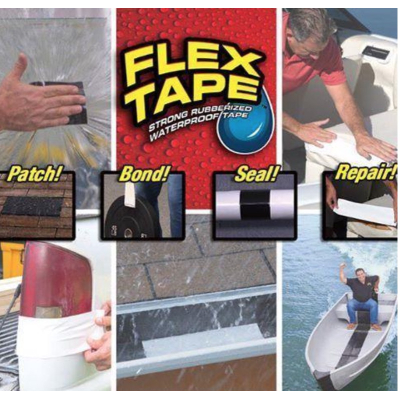 Set 2 Benzi Flex Tape Adezive 4 " reparatoare rezistente BA