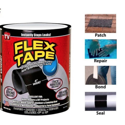 Set 2 Benzi Flex Tape Adezive 4 " reparatoare rezistente BA