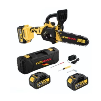 Drujba electrica LEIHMANN cu 2 acumulatori 48V lama 30cm