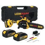 Drujba electrica LEIHMANN cu 2 acumulatori 48V lama 30cm