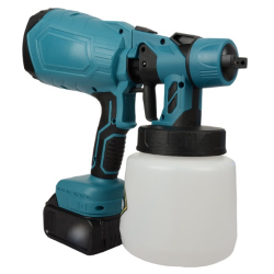 Aparat profesional de vopsit si Zugravit LEIHMANN electric cu Rezervor de vopsea 2 Acumulatori 48V