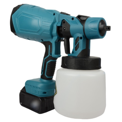 Aparat profesional de vopsit si Zugravit LEIHMANN electric cu Rezervor de vopsea 2 Acumulatori 48V