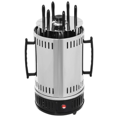 Gratar electric automat cu rotisor constructie din otel inoxidabil