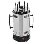 Gratar electric automat cu rotisor constructie din otel inoxidabil