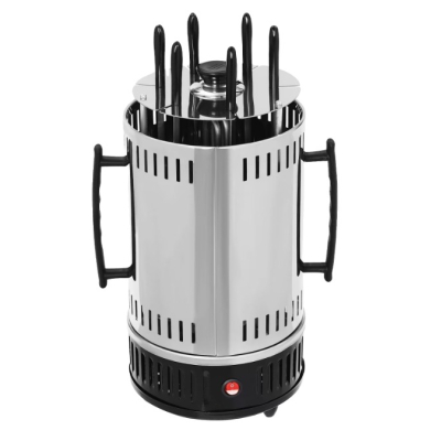 Gratar electric automat cu rotisor constructie din otel inoxidabil