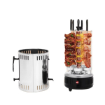 Gratar electric automat cu rotisor constructie din otel inoxidabil