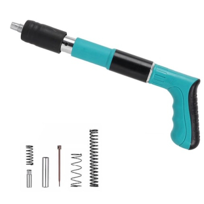 Set Pistol de batut cuie manual mini pentru beton si tavan