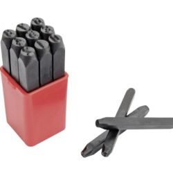 Set 9 poansoane cifre 6 mm