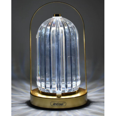 Lampa Decorativa LED 3 Moduri de Iluminare Control Tactil Reincarcabila USB Q LED33