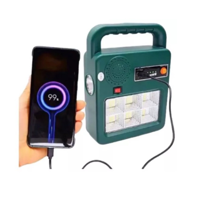 Lanterna cu incarcare solara boxa portabila cu port de iesire USB KOLIS038