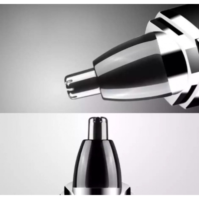 Trimmer de nas si urechi 2 in 1 Kemei KM 6512