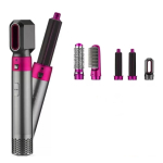 Uscator de par Aorlis 5 in 1 cu perie pentru volum netezire si ondulare a parului AO 49939