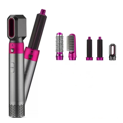 Uscator de par Aorlis 5 in 1 cu perie pentru volum netezire si ondulare a parului AO 49939