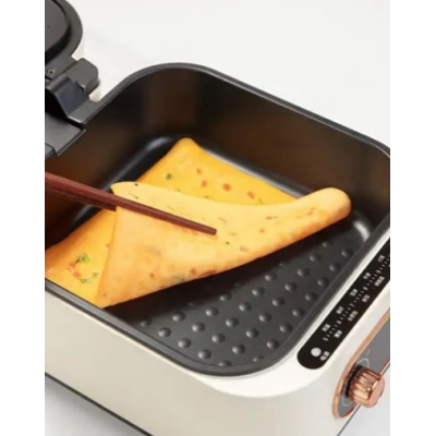 Multicooker 3 In 1 Hot Pot Grill putere 1600W Alb