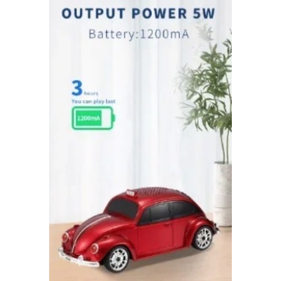 Boxa Bluetooth Andowl Q YX6011 putere 5W cu radio in forma de taxi