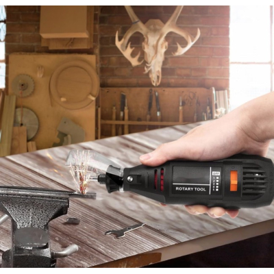 Mini polizor electric cu viteza variabila si accesorii incluse