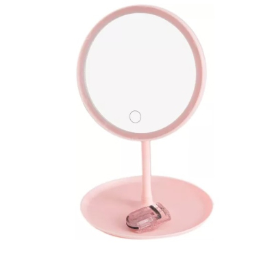 Oglinda cosmetica pentru machiaj D023 rotire 90 grade cu iluminare LED