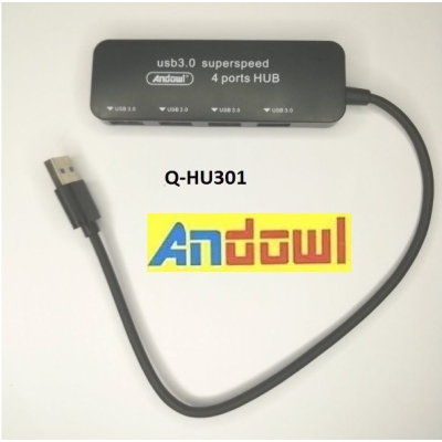 Hub Andowl Q HU301 cu USB 4 porturi si conexiune USB A