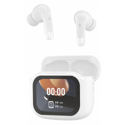 Casti wireless Bluetooth AI4 cu display LED si carcasa de incarcare inteligenta