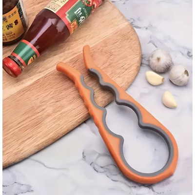 Set 2 Deschizatoare de capace multifunctionale 4 in 1 pentru borcane sticle