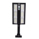Lampa solara LED exterior cu senzor de miscare telecomanda CB 210 cu 6 casete LED