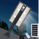 Lampa solara LED exterior cu senzor de miscare telecomanda CB 210 cu 6 casete LED