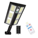 Lampa solara LED exterior cu senzor de miscare telecomanda CB 210 cu 6 casete LED