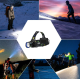 Lanterna de cap cu 4 moduri de iluminare si zoom reglabil CB 8118 3 2