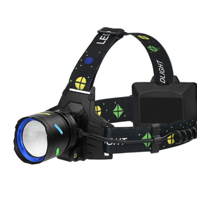 Lanterna de cap cu 4 moduri de iluminare si zoom reglabil CB 8118 3 2