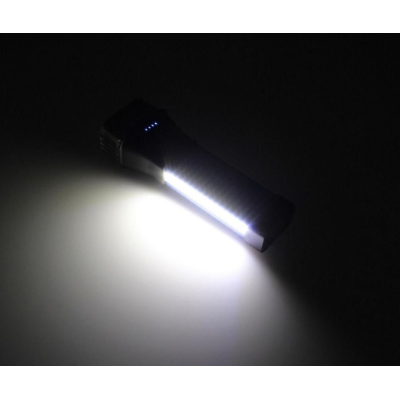 Lanterna de mana portabila LED reincarcabila cu lumina laterala COBA CB 888