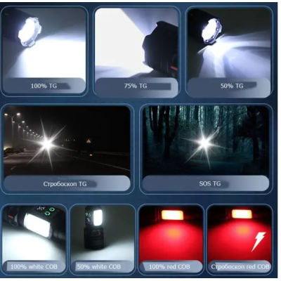 Lanterna de mana CB A282 cu baza magnetica si led puternic