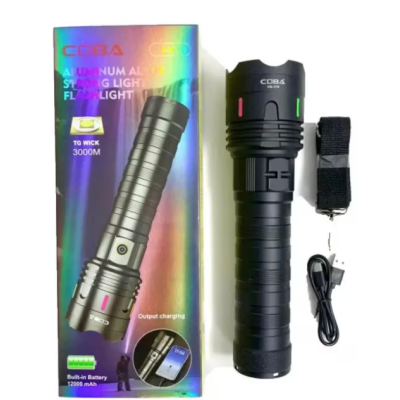 Lanterna portabila de mare capacitate CB X110 Raza de iluminare 1000m putere 30w