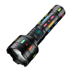 Lanterna de mana CB 705 TG cu led puternic 20cm aluminiu