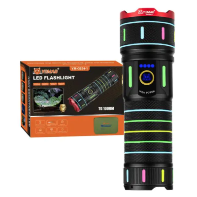 Lanterna tactica de mana YM G634 de 2500LM putere 30W