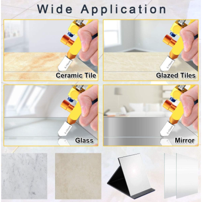 Kit de taiat sticla 2 in 1 de la 3 la 15mm Multicolor