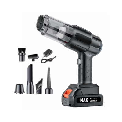 Aspirator auto portabil putere 100W cu 1 Acumulator 48V design ergonomic 6 CAPETE