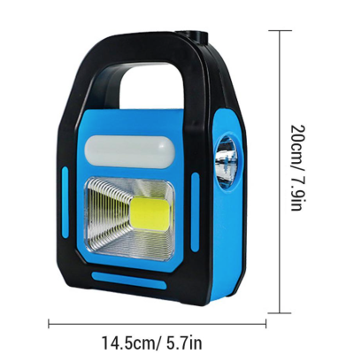 Lanterna solara de camping reincarcabila USB 100 lm HB9707