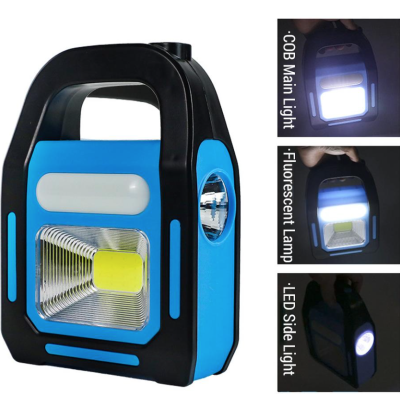 Lanterna solara de camping reincarcabila USB 100 lm HB9707