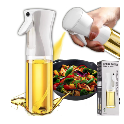 Set 2 Spray uri pentru ulei si otet 200ml alb tip dozator