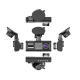 Camera video de bord auto 1080P HD TRIPLA senzor G DVR camera cu unghi de vizualizare de 170 grade